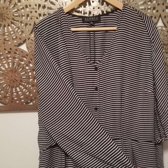 Eloquii Capelet Dress